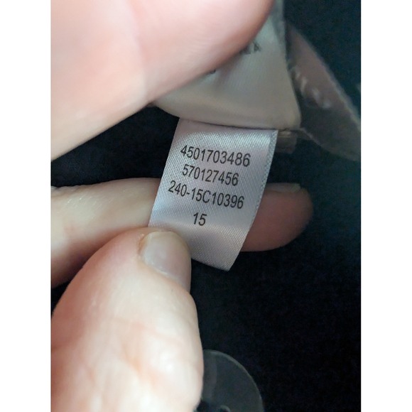 Chicos Fabulously Slimming Crop Pants Black Size 2.5 Large 14 Wide Leg Stretch - Picture 4 of 6